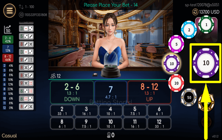 Rolling7 FAITES VOTRE PARI.