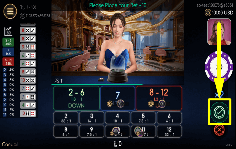 Rolling7 ENGAGEZ VOS CRÉDITS.