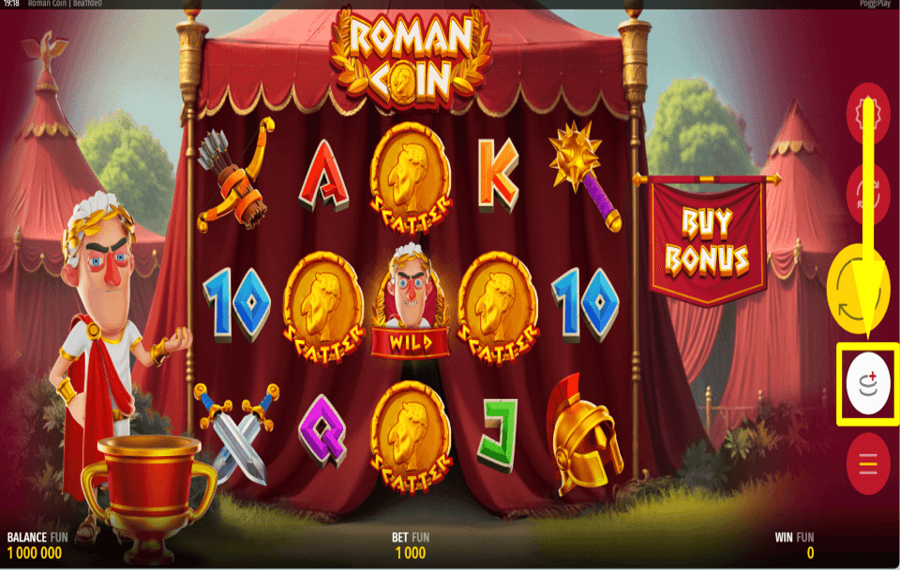 Roman Coin AJUSTA TU APUESTA.