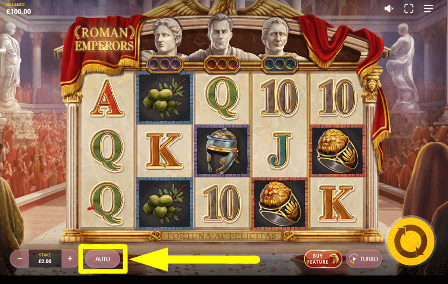 Roman Emperors ВРАЩЕНИЕ АВТОМАТИЧЕСКОЕ.