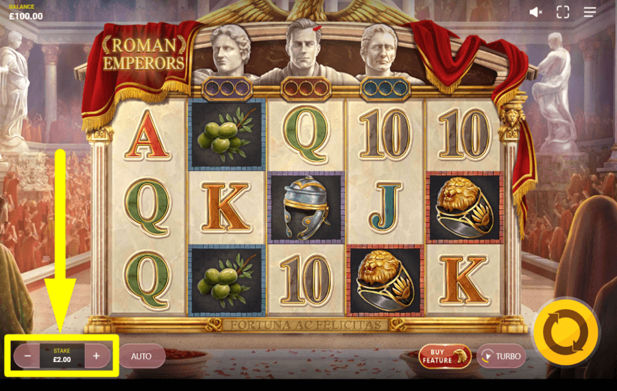 Roman Emperors УСТАНОВИТЕ СТАВКУ.