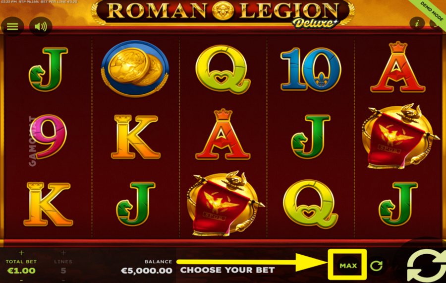 Roman Legion Deluxe PASSEN SIE DEN EINSATZ AUF DAS MAXIMAL AN.