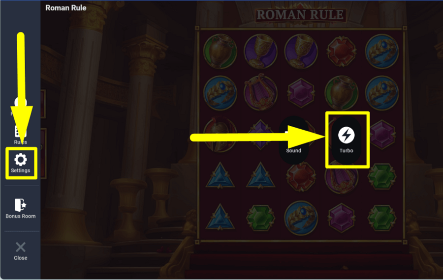 Roman Rule ENABLE TURBO MODE.