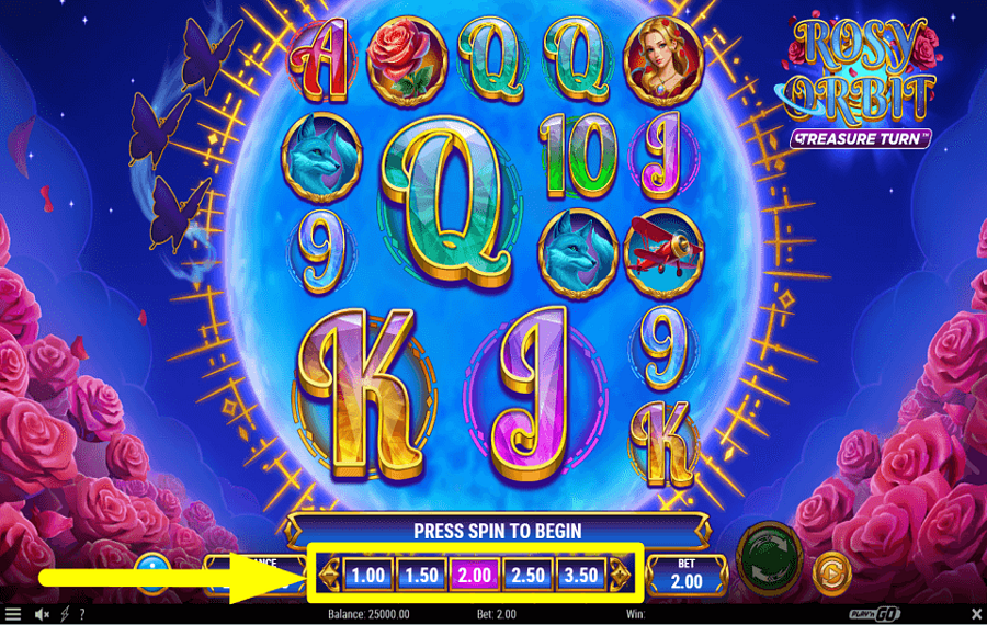 Rosy Orbit Treasure Turn FAI LA TUA SCOMMESSA.