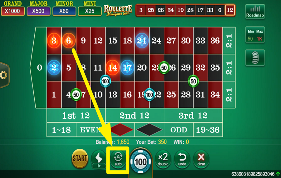 Roulette Multiplier Spin ATTIVA LA RIPRODUZIONE AUTOMATICA.