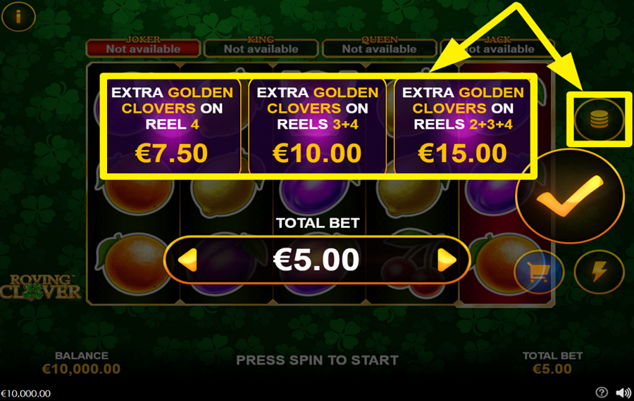 Roving Clover APPROFITTA DELLA PUNTATA EXTRA.