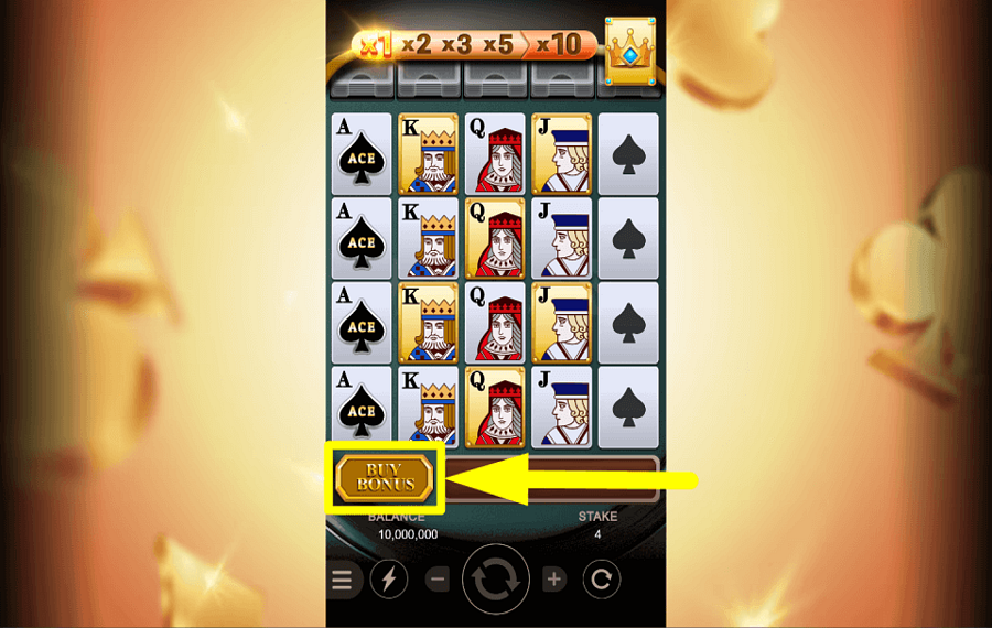 Royal Ace SEIZE THE BONUS.