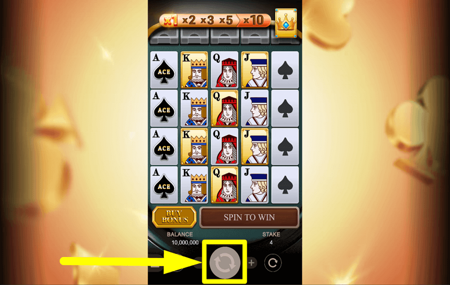 Royal Ace SPIN FOR REWARDS.