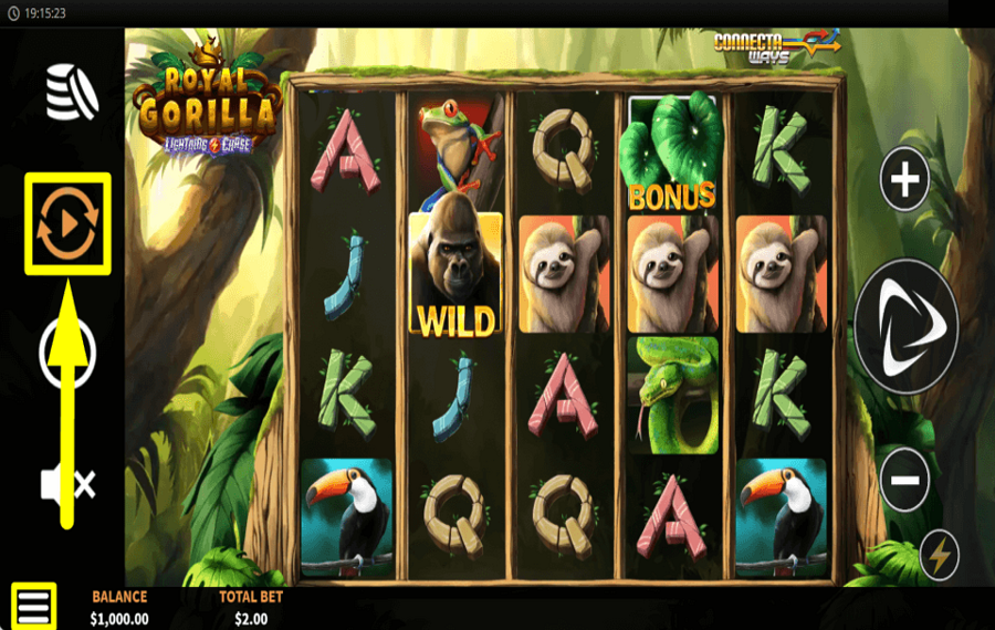 Royal Gorilla AUTOPLAY AKTIVIEREN.