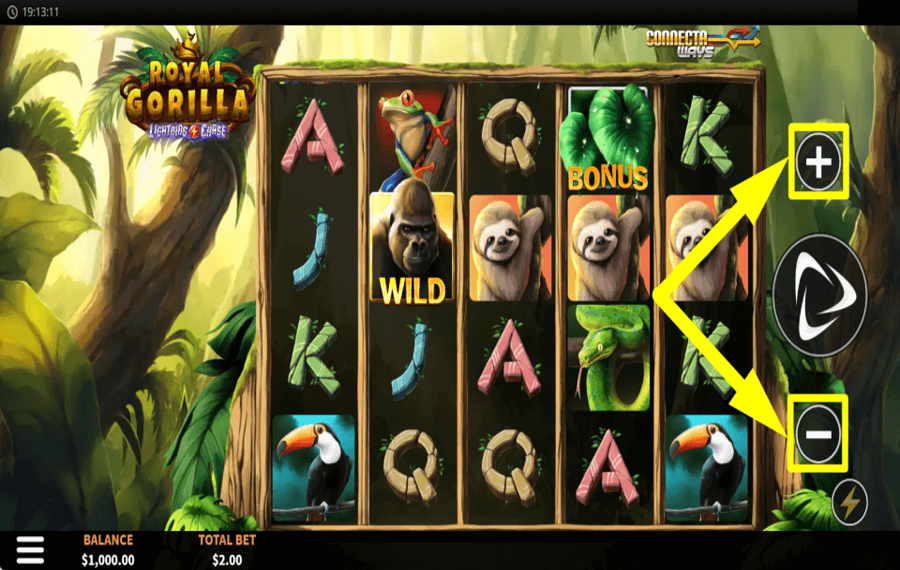 Royal Gorilla ENTSCHEIDEN SIE SICH FÜR IHREN EINSATZ.