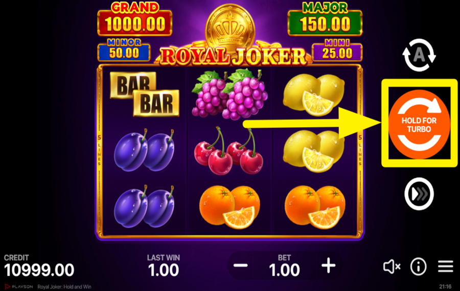 Royal Joker Hold And Win Slot by Playson | Play for Free