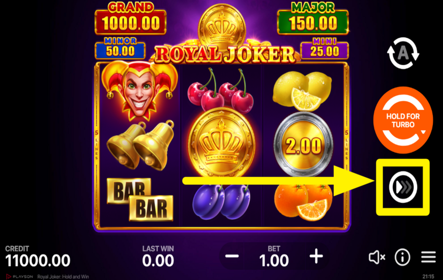 Royal Joker Hold And Win Slot by Playson | Play for Free