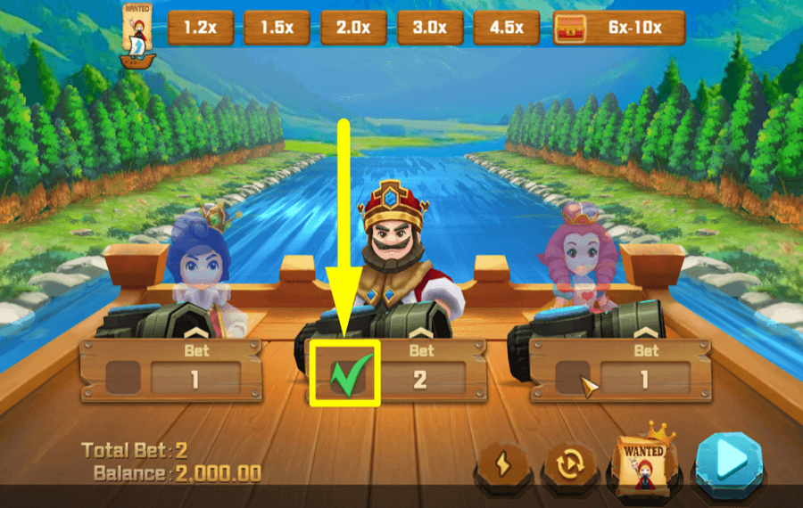 Royal Quest PLACE YOUR BETS.