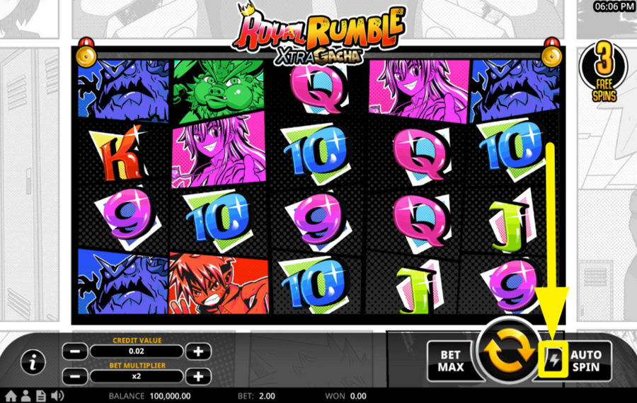 Royal Rumble XtraGacha ELEVATE THE TEMPO.