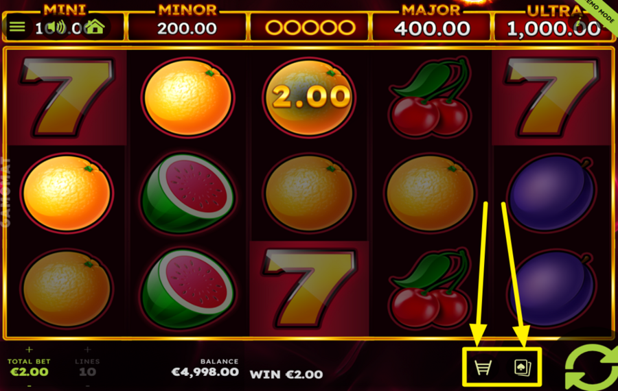 Royal Seven Flaming Link METTEZ VOTRE GAIN EN JEU.