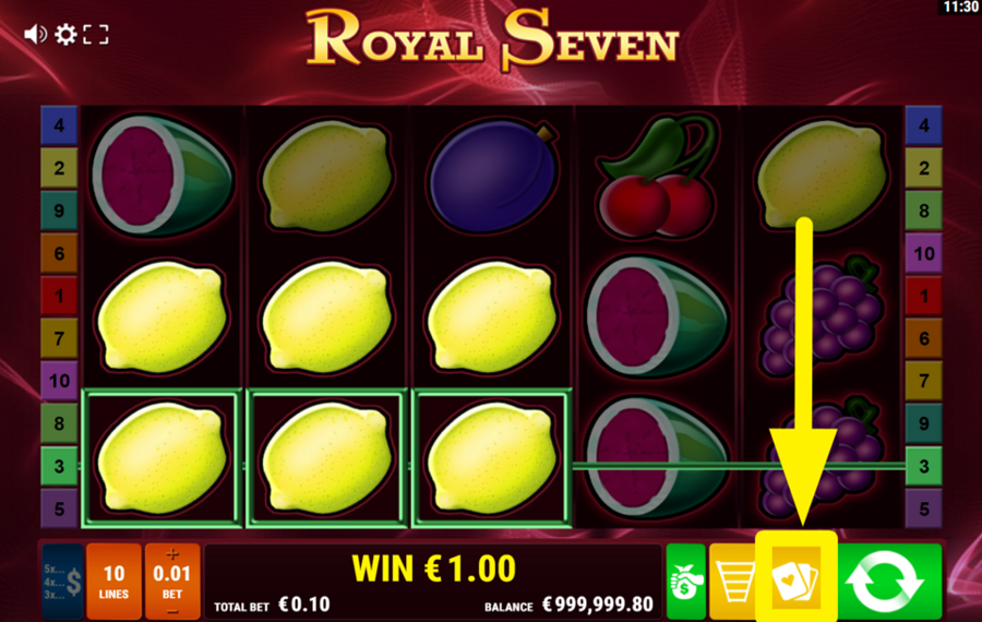 Royal Seven TESTEZ VOTRE FORTUNE.