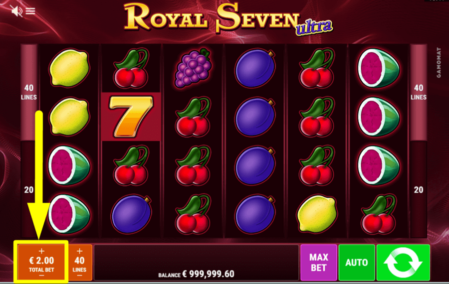 Royal Seven Ultra CHOISISSEZ VOTRE PARI.