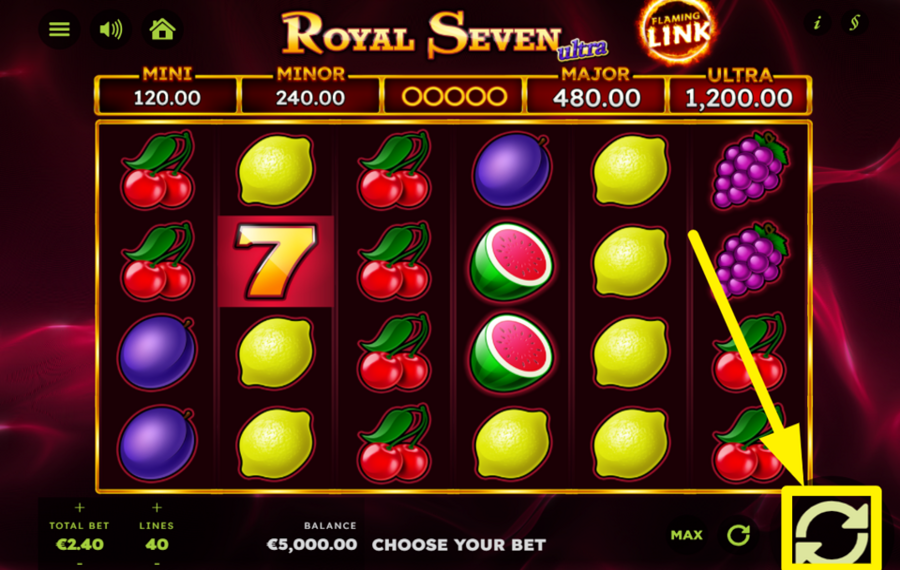 Royal Seven Ultra Flaming Link ENTREZ DANS L'ACTION !