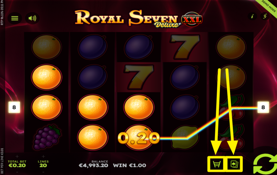 Royal Seven XXL Deluxe TESTEZ VOTRE FORTUNE !