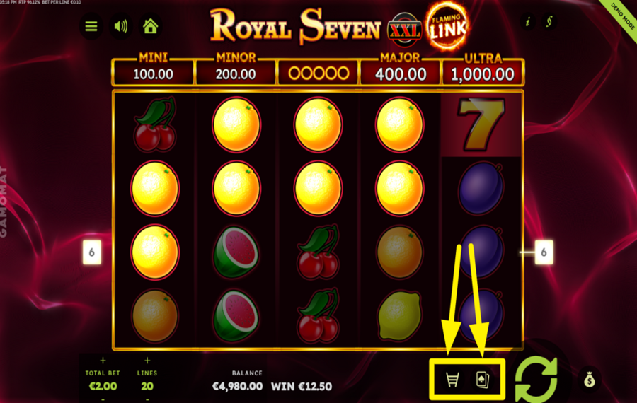 Royal Seven XXL Flaming Link ¡PON A PRUEBA TU FORTUNA!