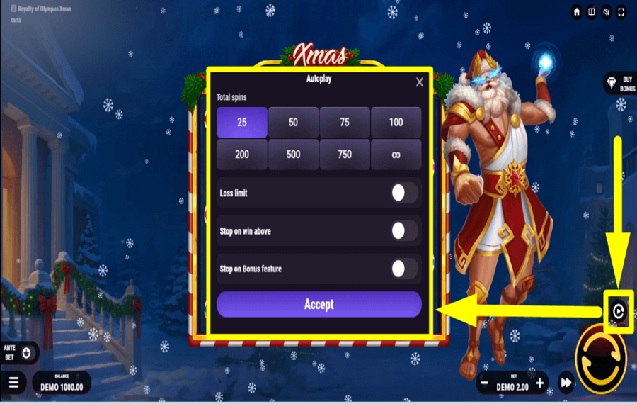 Royalty of Olympus Xmas ACTIVER LA LECTURE AUTOMATIQUE.