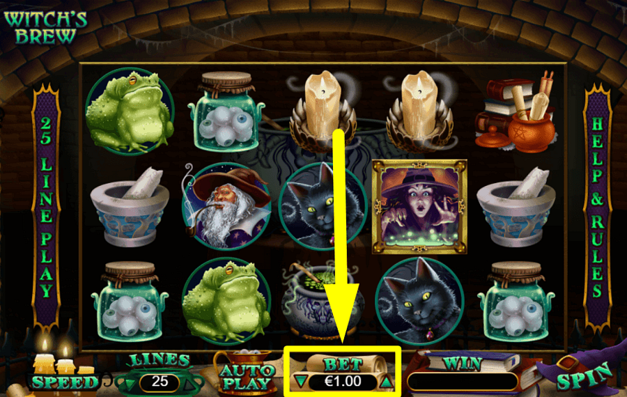 RTG Witchs Brew APOSTA TU APUESTA.