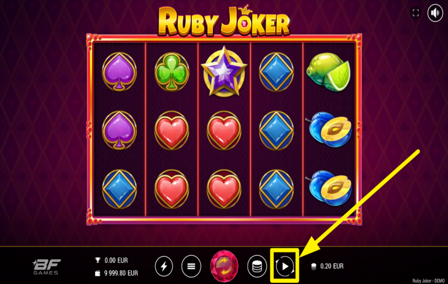 Ruby Joker TRIGGER AUTOMATIC PLAY.