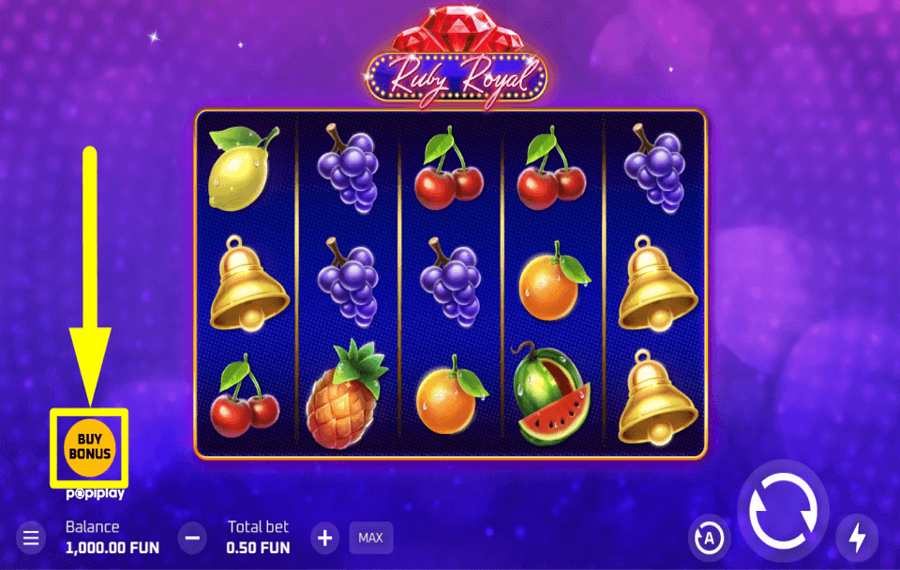 Ruby Royal SEIZE THE BONUS.