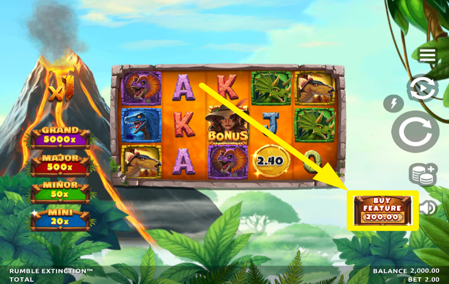 Rumble Extinction БЕСПЛАТНЫЕ ВРАЩЕНИЯ, БОЛЬШЕ ВЫИГРЫШЕЙ?