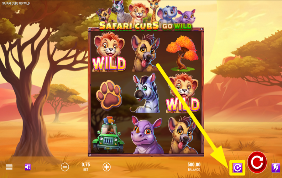 Safari Cubs Go Wild USE THE AUTOPLAY FEATURE.