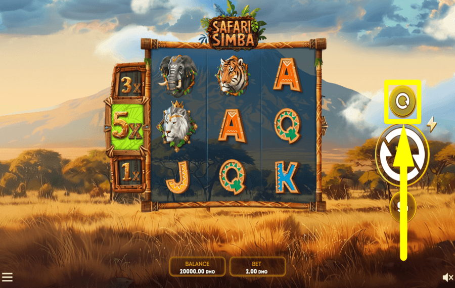 Safari Simba PROCEDER AUTOMÁTICAMENTE.