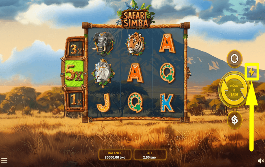 Safari Simba ACELERA EL RITMO.