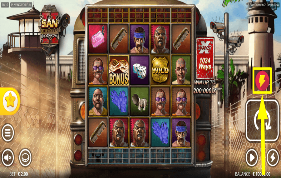 San Quentin 2 Death Row PAYEZ POUR DES BONUS.