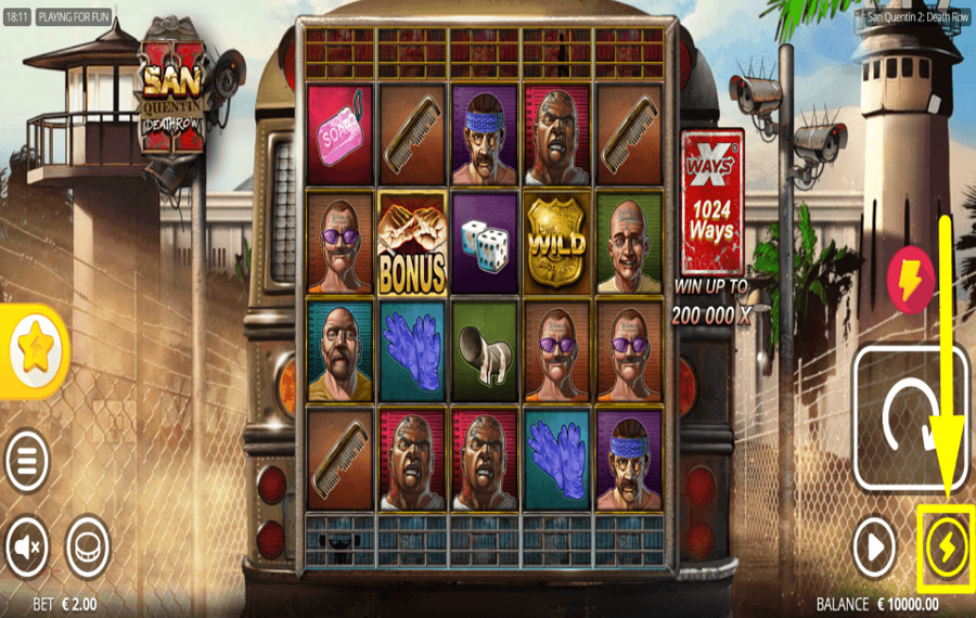 San Quentin 2 Death Row ACCÉLÉREZ LE RYTHME.