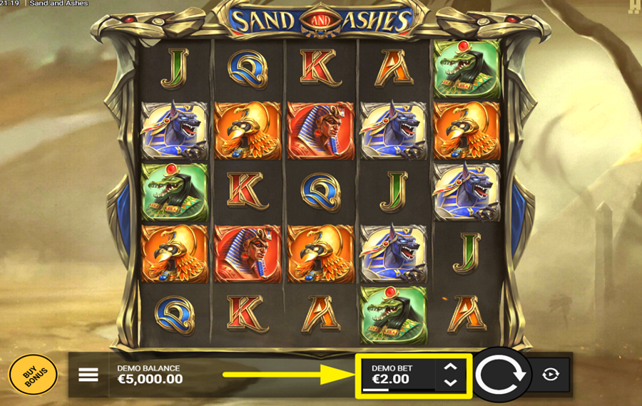 Sand and Ashes AJUSTEZ VOTRE MISE.