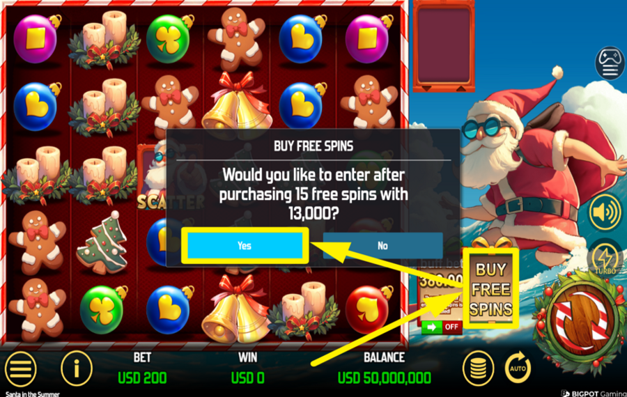 Santa in the Summer ACHETEZ DES TOURS GRATUITS.