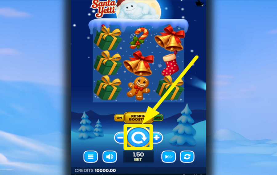 Santa Yetti КРУТИ, ЧТОБЫ ВЫИГРАТЬ!