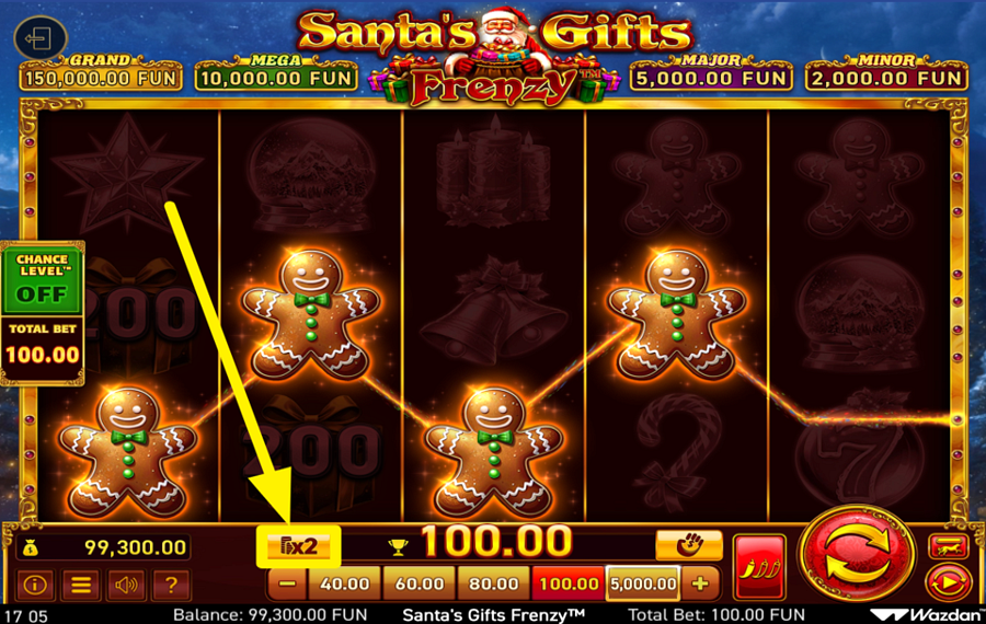 Santas Gifts Frenzy GEH DAS RISIKO EIN!