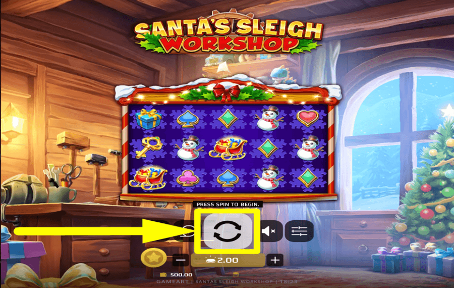 Santas Sleigh Workshop EMPIEZA A JUGAR.