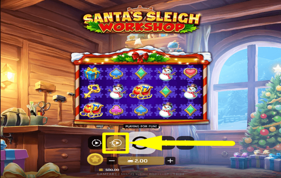 Santas Sleigh Workshop ACELERA EL JUEGO.