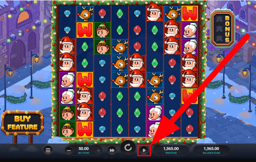 Santas Stack Riproduzione automatica