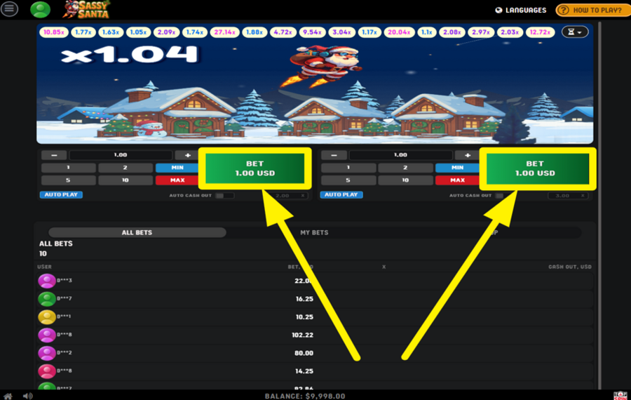 Sassy Santa Christmas Crash COMMENCEZ L'AVENTURE!