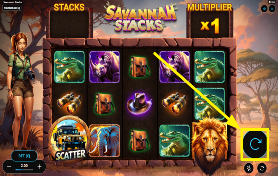 Savannah Stacks GIRA PER LA VITTORIA!