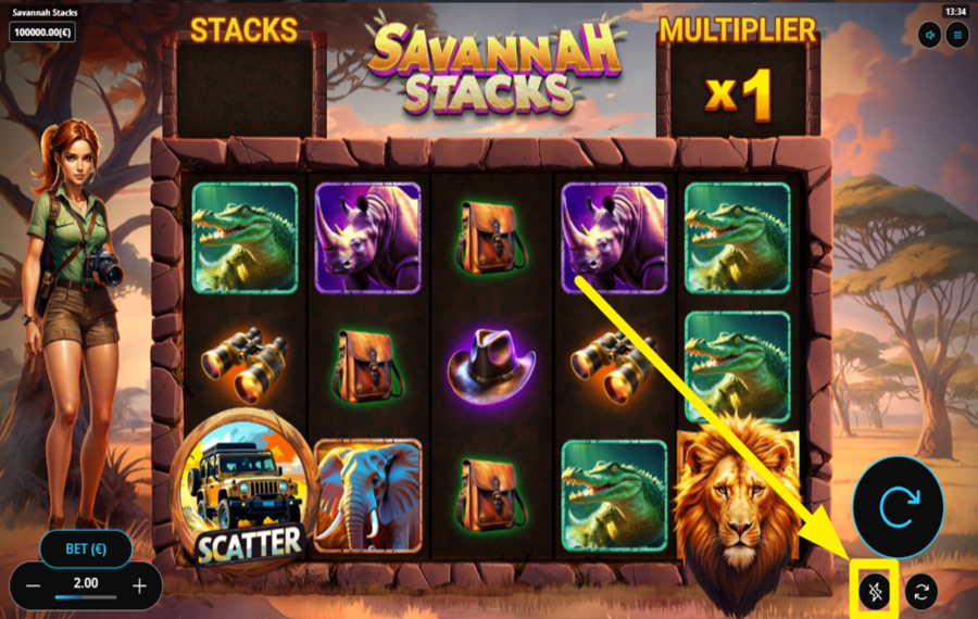 Savannah Stacks MASSIMIZZA LA VELOCITÀ.