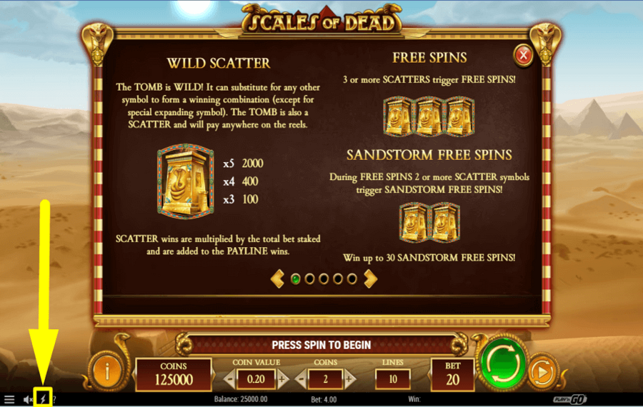 Scales of Dead PASSA ALLA VELOCITÀ MASSIMA.