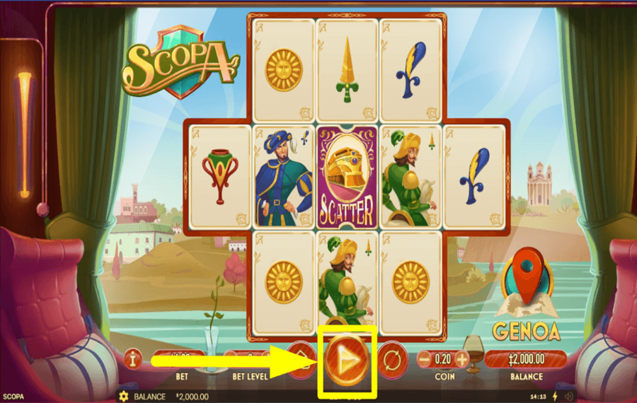 Scopa START THE GAME.
