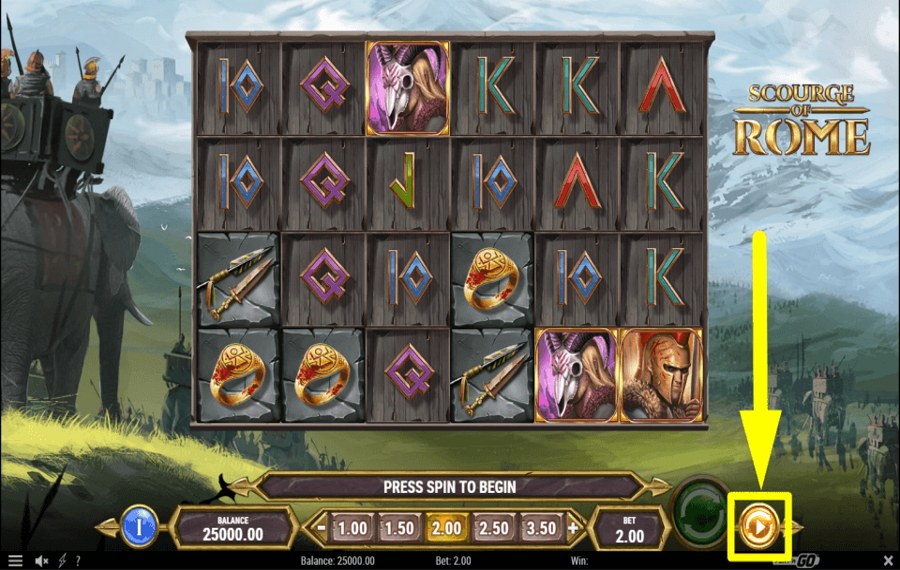 Scourge of Rome CHOISISSEZ LA LECTURE AUTOMATIQUE.