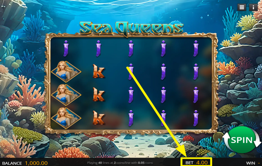 Sea Queens DÉCIDEZ DU MONTANT DE VOTRE MISE.