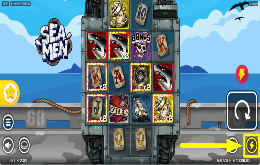 Seamen ACTIVATE TURBO MODE.