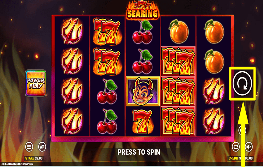 Searing 7s JAGE DER BELOHNUNG AN.